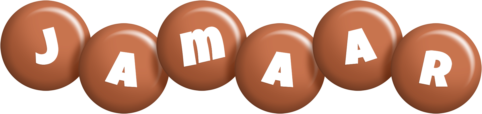 Jamaar candy-brown logo