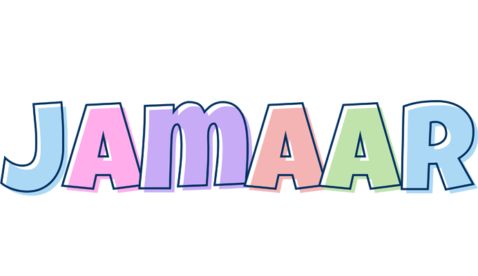 Jamaar pastel logo