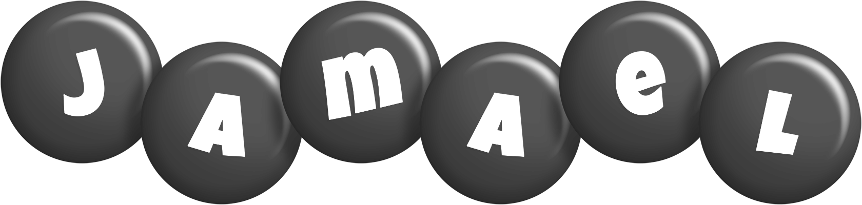 Jamael candy-black logo