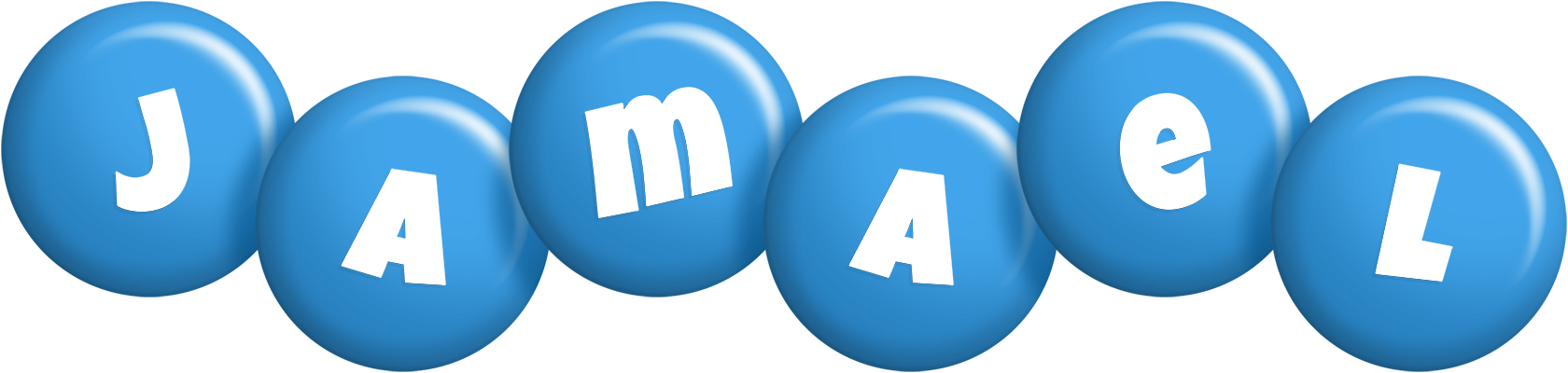 Jamael candy-blue logo