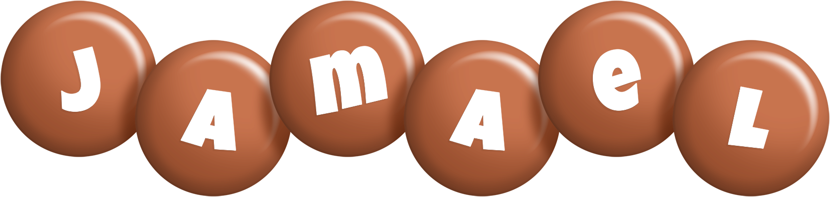 Jamael candy-brown logo