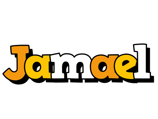 Jamael cartoon logo