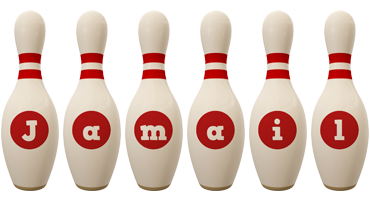 Jamail bowling-pin logo