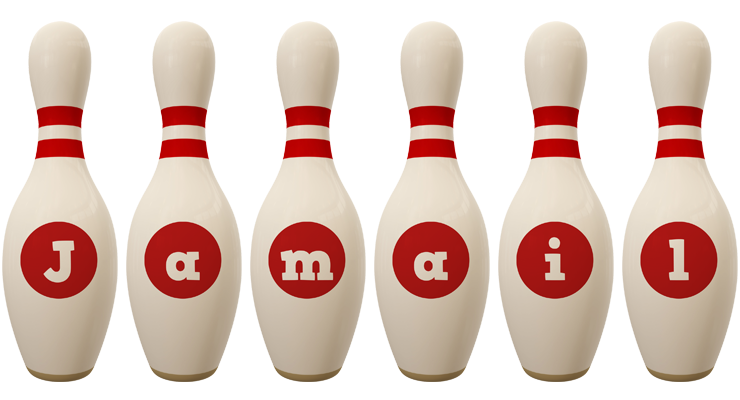 Jamail bowling-pin logo
