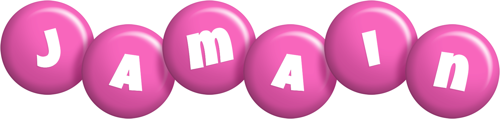 Jamain candy-pink logo