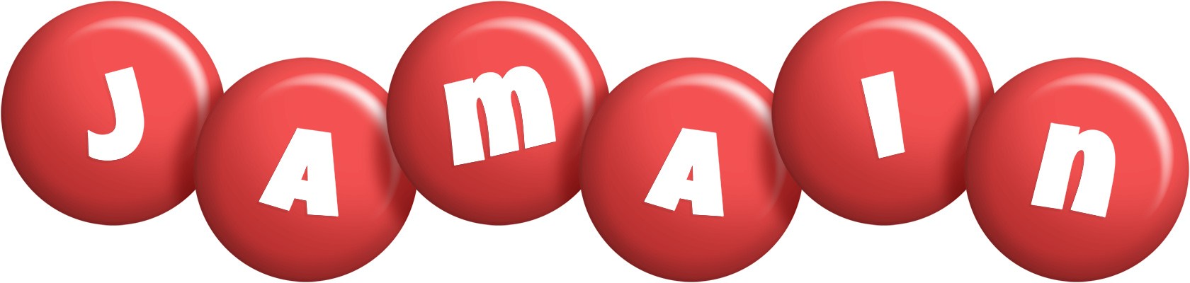 Jamain candy-red logo