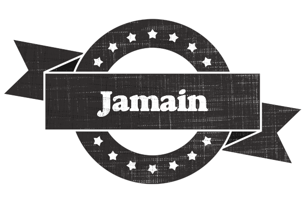 Jamain grunge logo