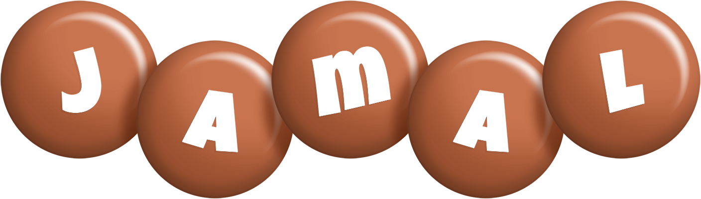 Jamal candy-brown logo