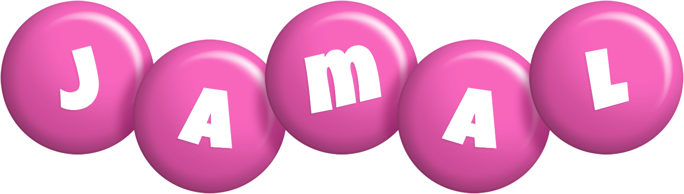 Jamal candy-pink logo