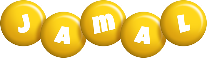 Jamal candy-yellow logo