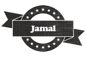 Jamal grunge logo
