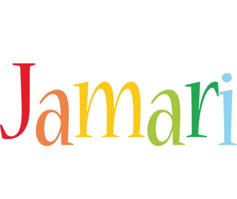 Jamari birthday logo