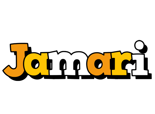 Jamari cartoon logo