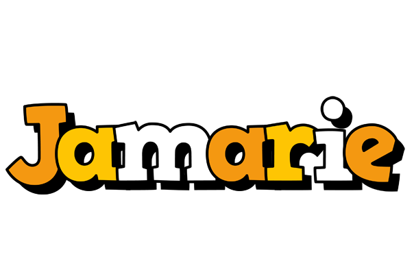 Jamarie cartoon logo
