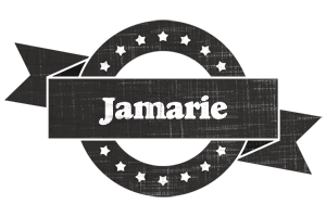 Jamarie grunge logo