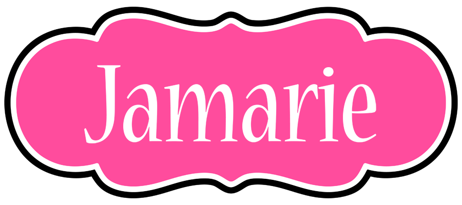Jamarie invitation logo