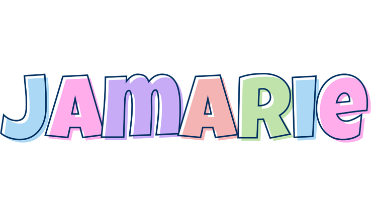 Jamarie pastel logo