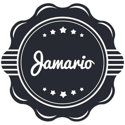 Jamario badge logo