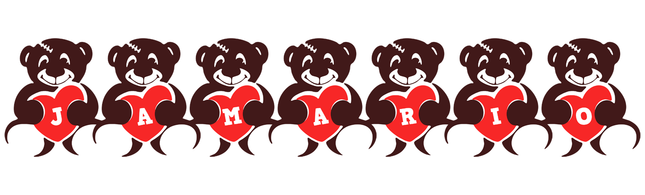 Jamario bear logo