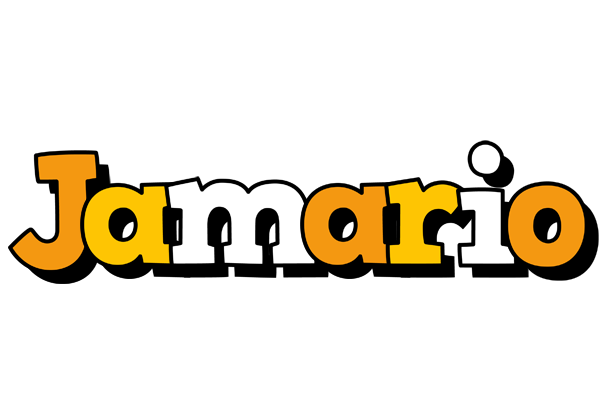 Jamario cartoon logo