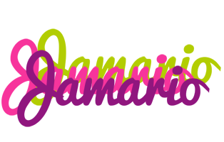 Jamario flowers logo