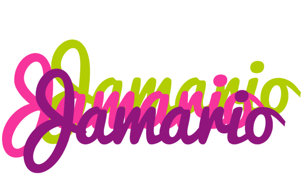 Jamario flowers logo