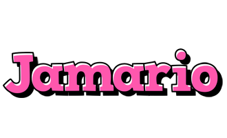 Jamario girlish logo