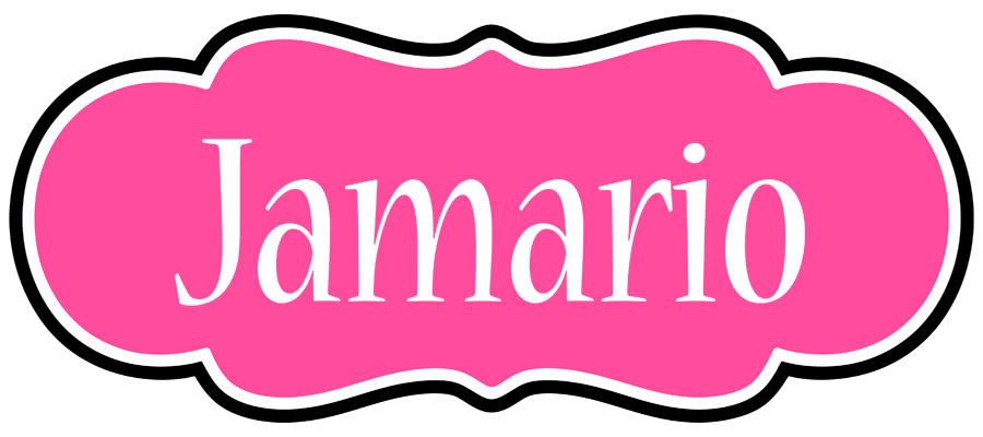 Jamario invitation logo