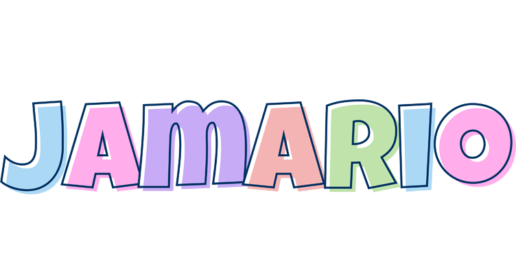 Jamario pastel logo