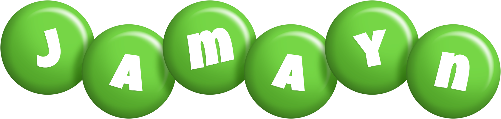 Jamayn candy-green logo
