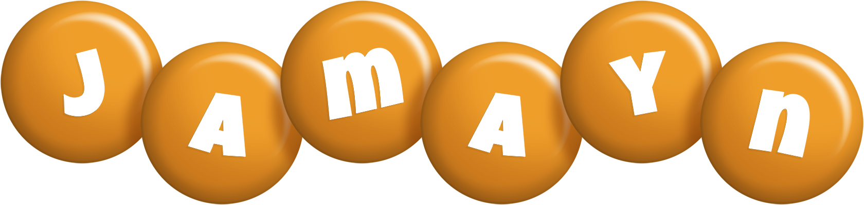 Jamayn candy-orange logo