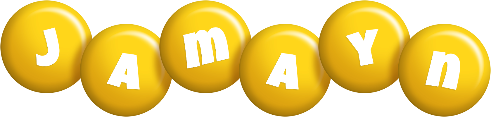 Jamayn candy-yellow logo