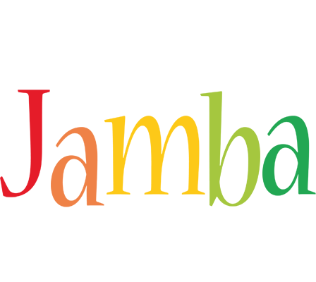 Jamba birthday logo