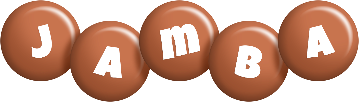 Jamba candy-brown logo