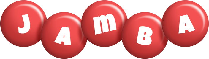 Jamba candy-red logo