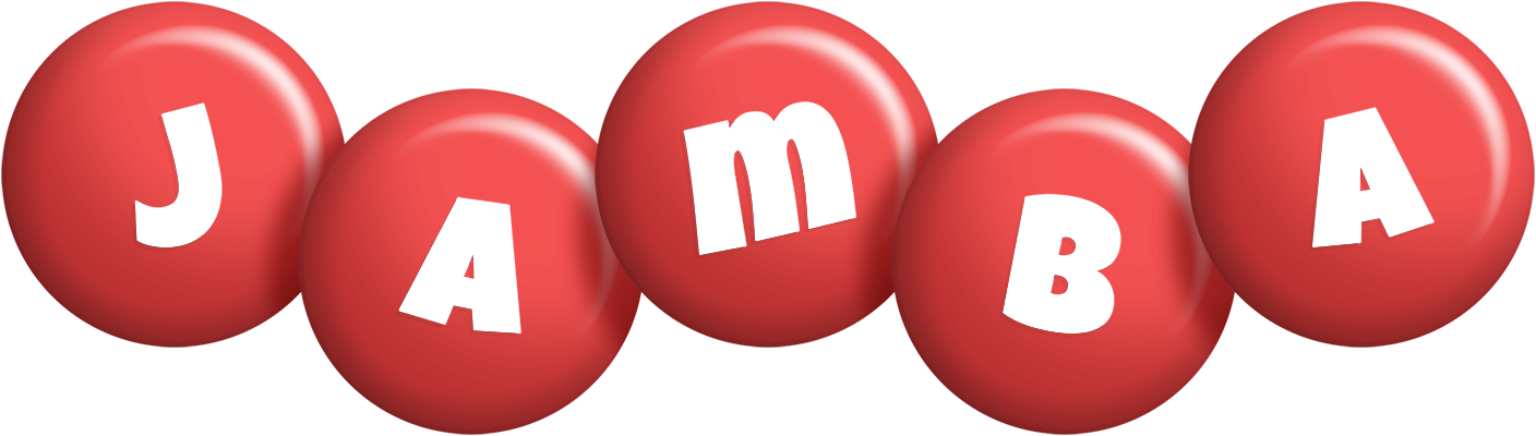 Jamba candy-red logo