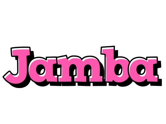 Jamba girlish logo