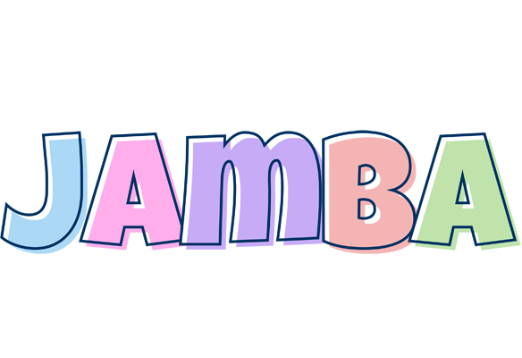Jamba pastel logo