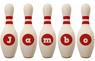 Jambo bowling-pin logo