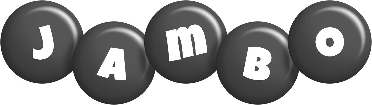 Jambo candy-black logo
