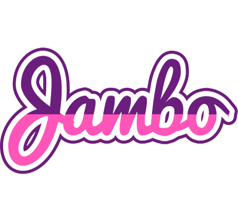 Jambo cheerful logo