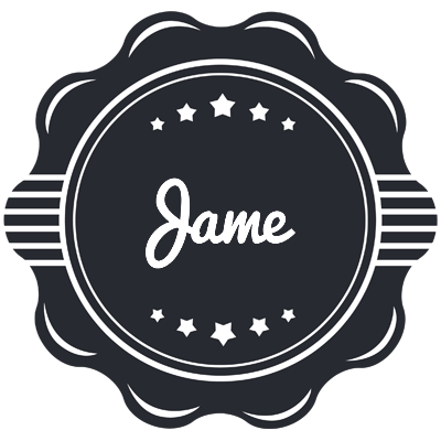 Jame badge logo