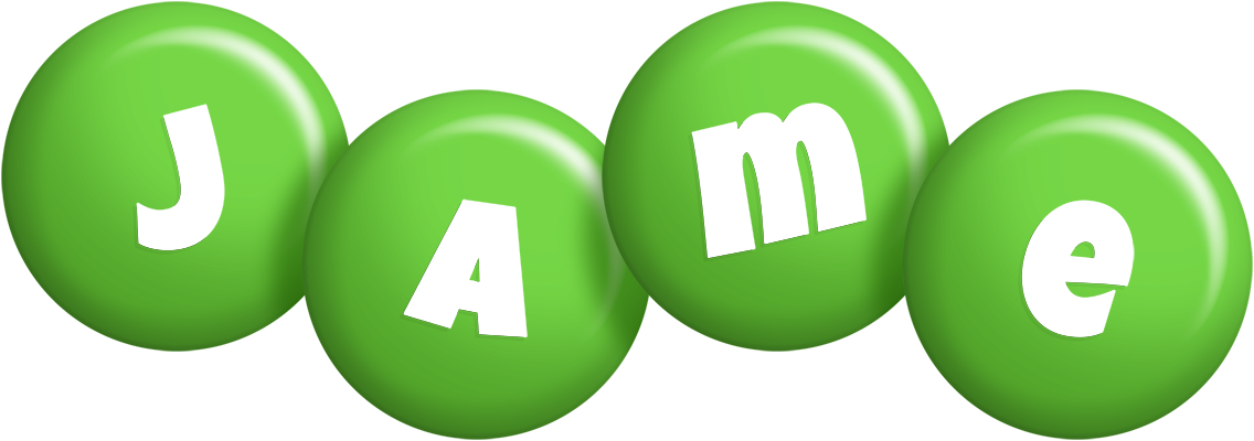 Jame candy-green logo
