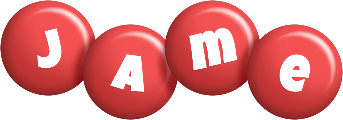 Jame candy-red logo