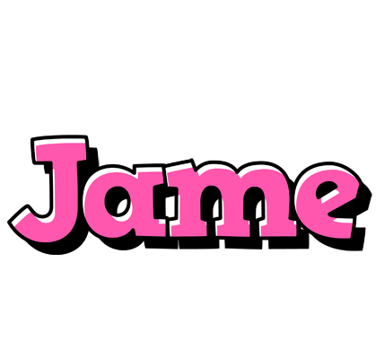 Jame girlish logo