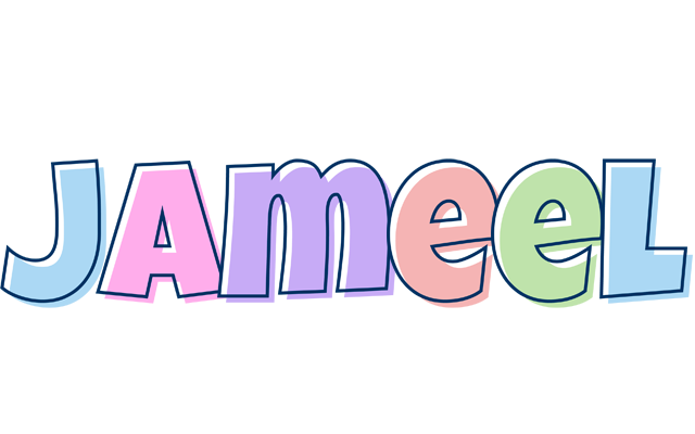 Jameel pastel logo