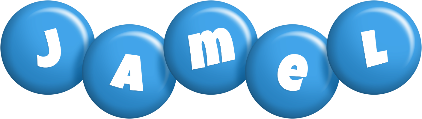 Jamel candy-blue logo