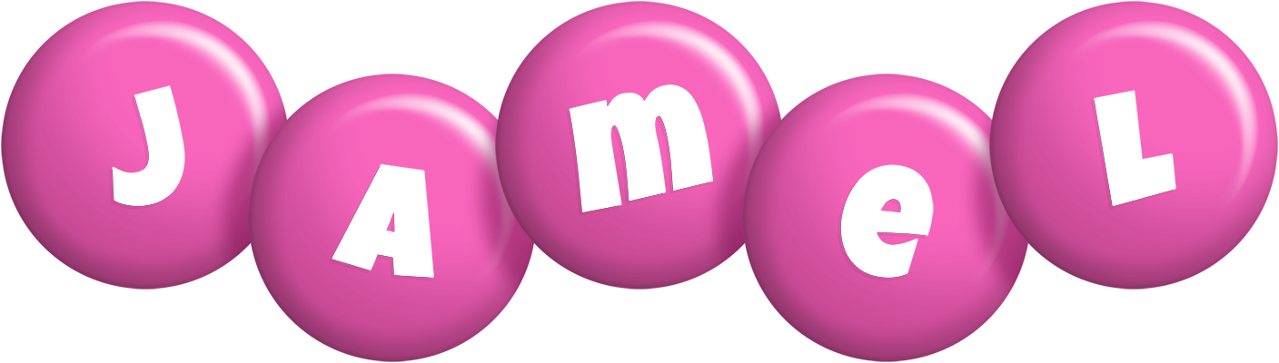 Jamel candy-pink logo