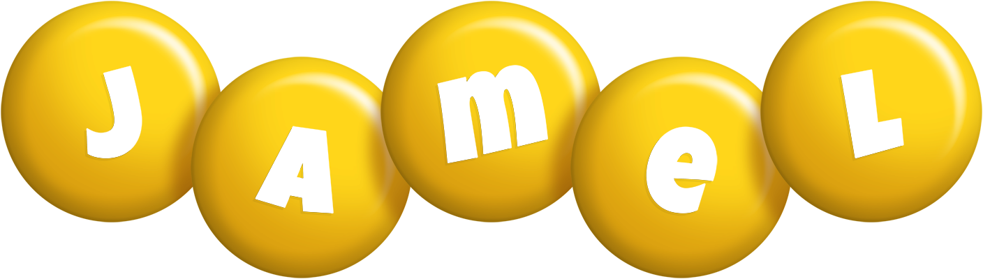 Jamel candy-yellow logo