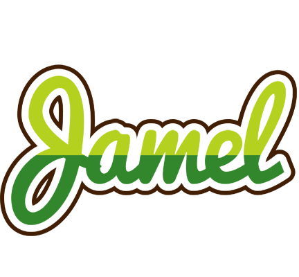 Jamel golfing logo